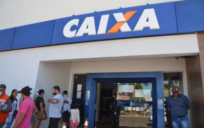 Agências da Caixa abrem amanhã (2) em Três Lagoas para saque do auxílio-emergencial