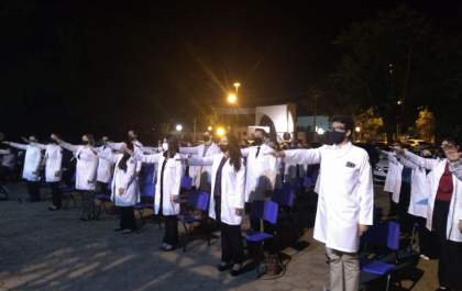 Acadêmicos de Medicina em Três Lagoas colam grau em cerimônia remota