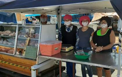 Feira livre retorna seguindo rígidas medidas de segurança