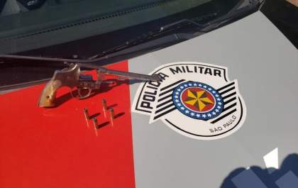 PM encontra revólver abandonado em asilo&nbsp;