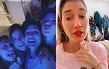 Influencer curada de COVID-19 realiza 'festinha' em casa durante a pandemia