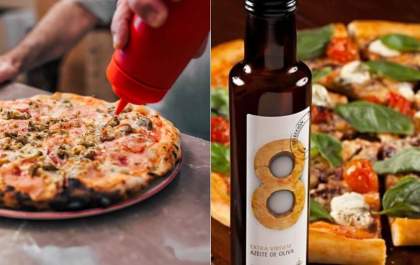 Azeite ou ketchup: qual combina mais com o recheio da pizza?