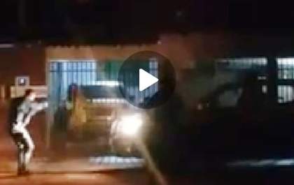 Vizinhas filmaram mulher sendo esfaqueada na frente da filha pelo homem