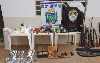 PM e PC fecham laboratório de cocaína no bairro Santa Rita em TL