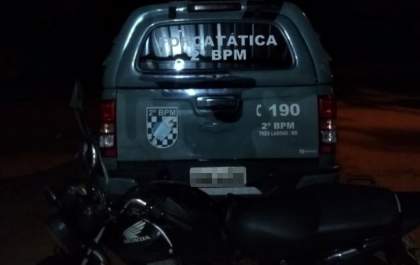 Polícia registra o furto de mais uma moto em Três Lagoas