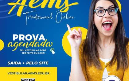 Aems da continuidade a lives preparatórias para o vestibular