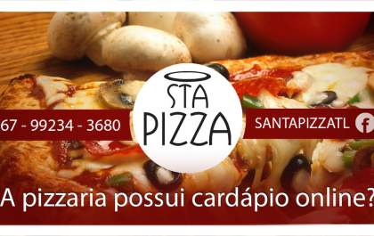 Conheça o aplicativo de delivery da Sta Pizza