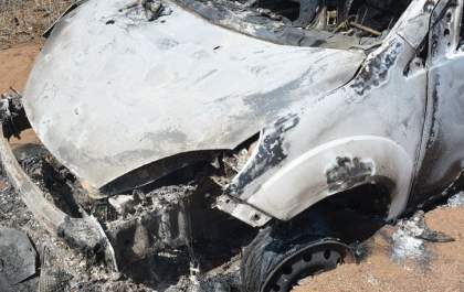 Jovem tem carro incendiado em lote no Cinturão Verde em Três Lagoas