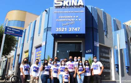 CFC Skina realiza a entrega das primeiras cestas básicas arrecadadas  durante o projeto Skina em Ação