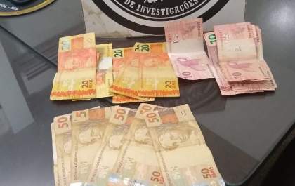 Autor de furto de malote com quase R$ 10 mil é apreendido pelo SIG