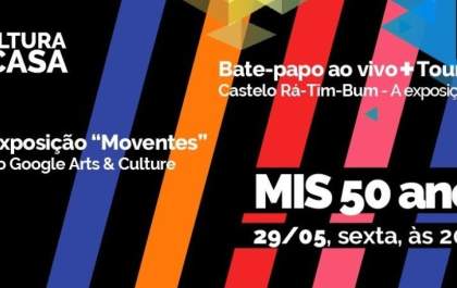Em comemoração aos 50 anos do MIS, plataforma disponibiliza conteúdos gratuitos