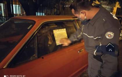 Carros em situação de abandono serão guinchados