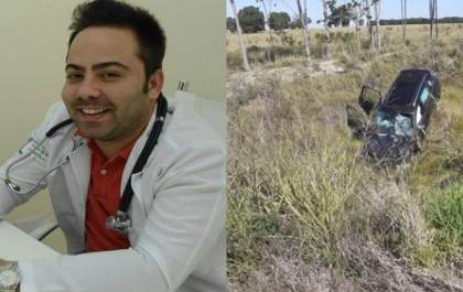 MILAGRE: médico escapa ileso de grave acidente de trânsito