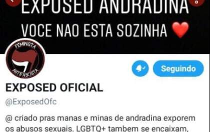 #Exposed chega em Andradina. Denúncias de assédio vão parar na delegacia