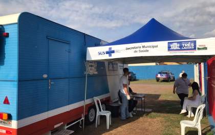 Castramóvel já está no pátio da USF Santa Rita