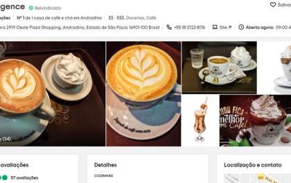 La Regence é a cafeteria número 1 de Andradina no Tripadvisior