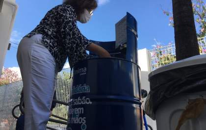Projeto ‘Pias Solidárias’ facilita a higienização contra o coronavírus