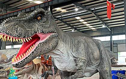 Confirmado: Imagem de dinossauro que vazou no WhatsApp é do T-Rex do Acqualinda