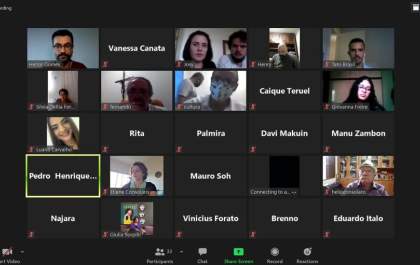 Secretaria de Cultura e classe artística participam de reunião sobre medidas emergenciais
