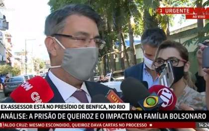 Defesa diz que prisão preventiva de Queiroz foi desnecessária