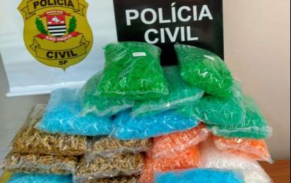 GOE/Deic apreende 30 mil microtubos usados para fracionar entorpecentes