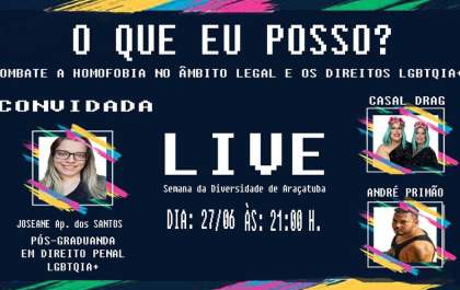 Lives abordam combate à homofobia e trazem apresentações de drag queens