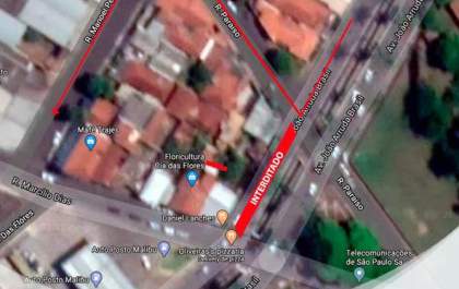 Obras interditam trechos na Cussy e na João Arruda Brasil na terça-feira