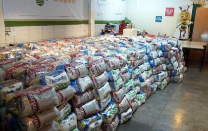 Kit merenda começa a ser distribuído nesta quarta em Andradina