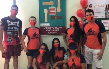 Grupo de corrida arrecada 190 cestas básicas para APAE