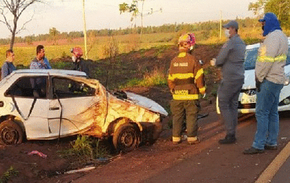 Morador de Ilha Solteira fica ferido em acidente em rodovia