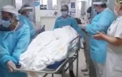 Nove pacientes com sintomas de covid-19 recebem alta na Santa Casa