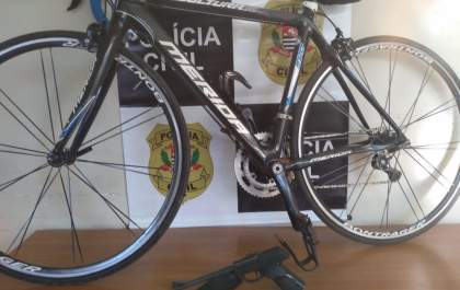 GOE/Deic recupera bike de R$ 5 mil furtada durante a madrugada