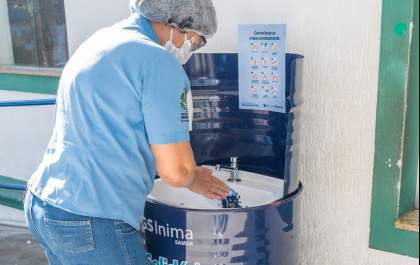 GS Inima Samar instala mais 7 'Pias Solidárias'