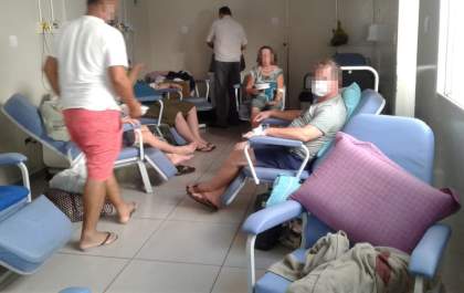 Imagens denunciam atendimento no pronto-socorro de Birigui
