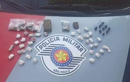 Pedreiro é preso pela PM embalando drogas em Birigui