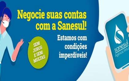 Dívidas com a Sanesul? Saiba como renegociar sem pagar juros ou multas