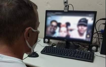 Estado implanta visitas virtuais no sistema prisional