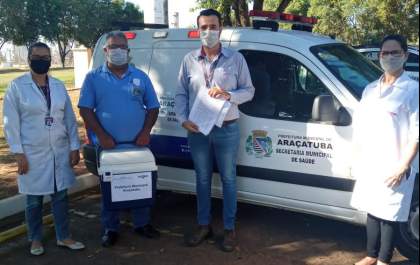 Empresa doa 787 doses de vacina contra a gripe à Prefeitura de Araçatuba