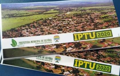Prefeitura de Selvíria fará entregas de carnês do IPTU nas residências