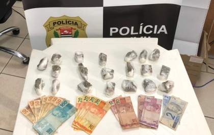 Polícia Civil prende jovem com meio quilo de maconha em Birigui