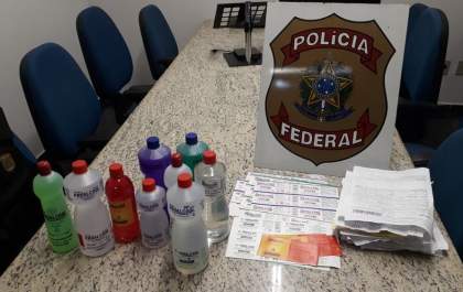 Polícia Federal fecha fábrica clandestina de álcool
