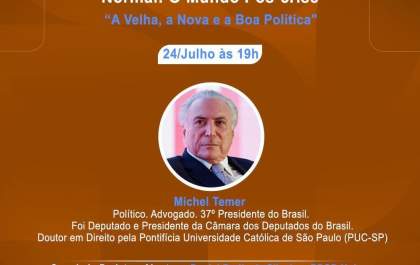 Advogado de Araçatuba coordena live com ex-presidente Michel Temer nesta sexta