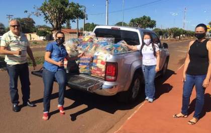 População de Selvíria doa mais de 680 kg de alimentos ao Hospital Auxiliadora