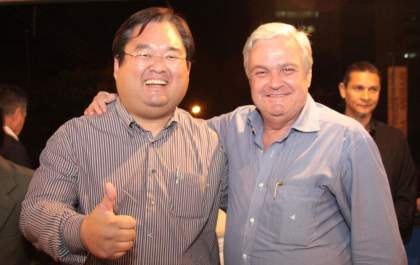 Esse honrou o título de cidadão andradinense, diz Makoto sobre José Mentor
