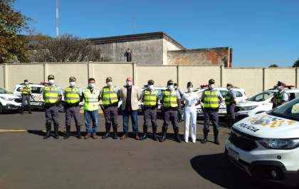 Eixo SP entrega 36 viaturas para policiamento rodoviário