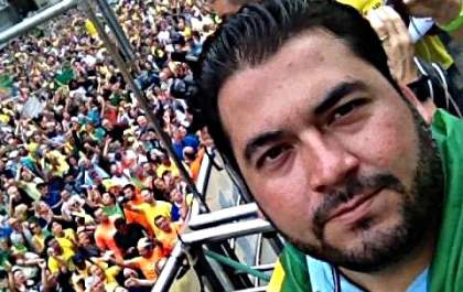 Marcel Calestini é pré-candidato a vereador. Ele vai à guerra