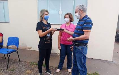 Tablets vão facilitar o trabalho dos agentes de saúde em Andradina