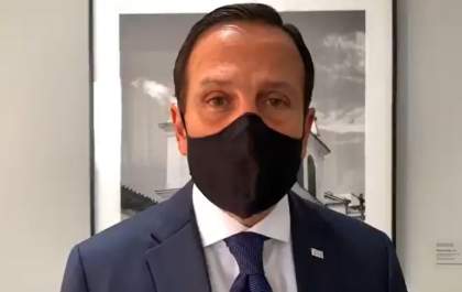 João Doria tem resultado positivo para o coronavírus