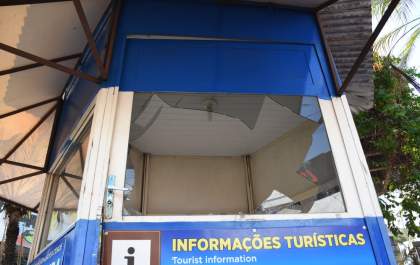 Condenado por furto na guarita da Guarda Municipal é preso furtando fios na Café Filho
