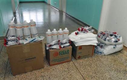 Prefeitura de Selvíria recebe EPIs do Governo do Estado para instituições de longa permanência para idosos